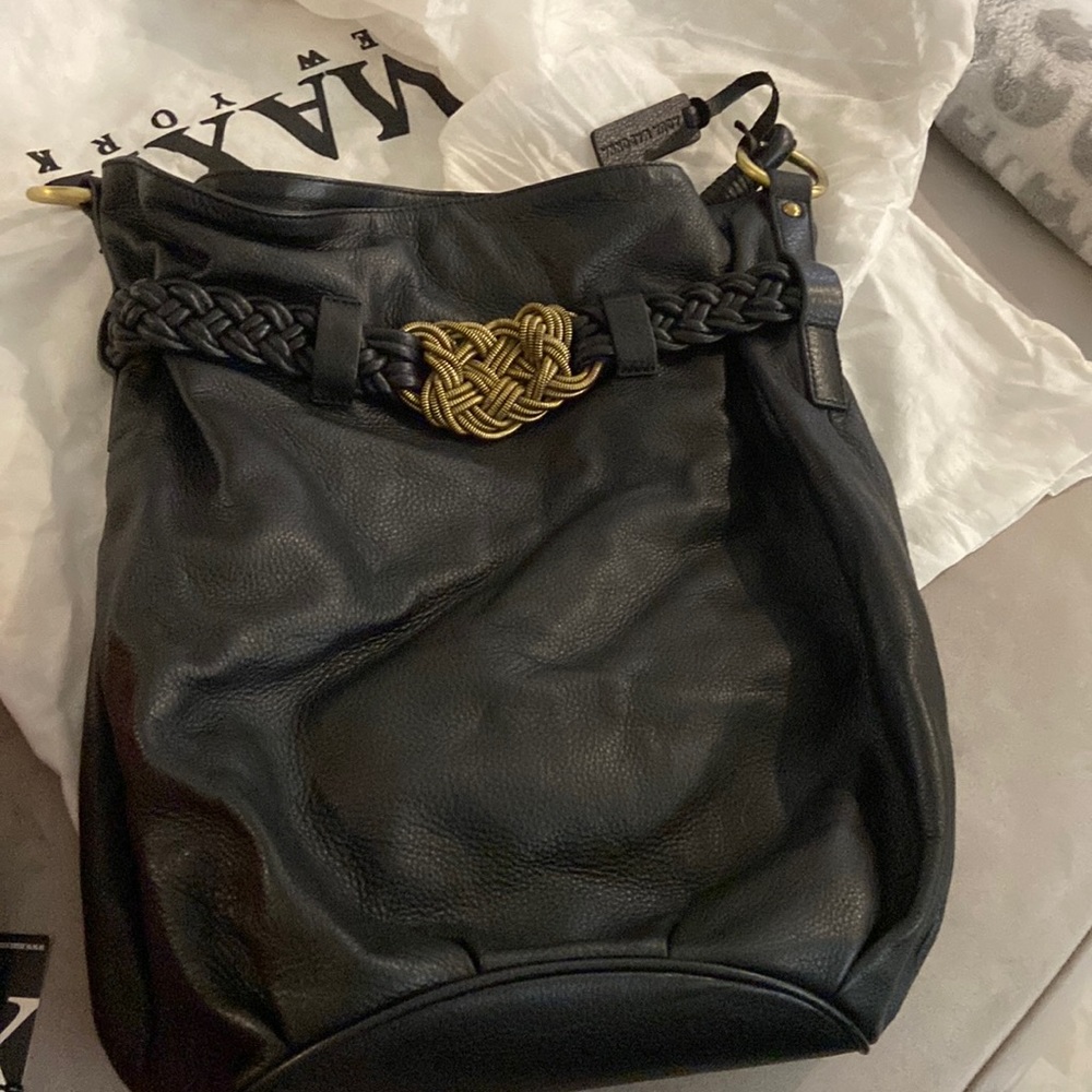 Black Aqua Madonna Purse